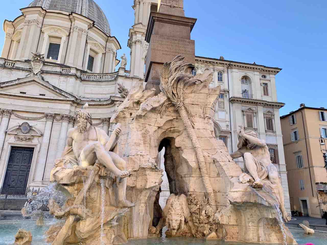 Fountain of the Four Rivers of Piazza Navona
